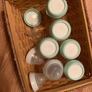 Tommee Tippee Closer to Nature 3 in 1 Convertible Glass Baby Bottles